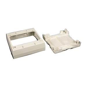 Wiremold 2347-2-WH 2-Gang Device Box Fitting, TAA Compliant, White