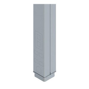 Wiremold 25DTC-415DG TPP Blank Steel, 15'L, Designer Gray