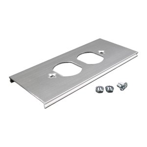 Wiremold AL3346D Duplex Receptacle Device Cover, TAA Compliant