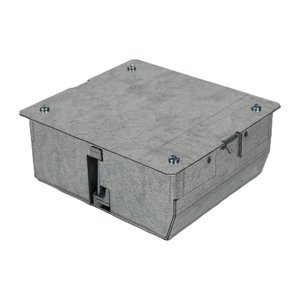 Wiremold CAF3 Shallow Three Gang Raised Floor Box