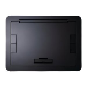 Wiremold EFB6810BTCBK Evolution EFB6810 Surface Style Cover with Solid Lid, Black