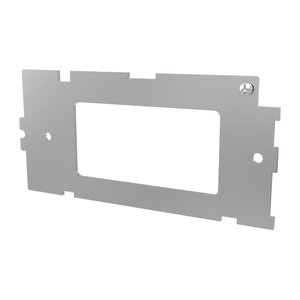 Wiremold RFBADEC RFBA Decorator Device Plate, Pre-Galvanized, Gray