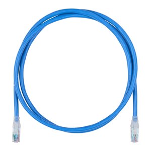 Belden CA22106006 10GX Shielded Modular CAT6A Patch Cord, Bonded-Pair, F/UTP, 24/4 Solid, Plenum-CMP, 6', Blue