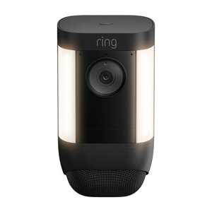 Ring Wireless Spotlight Camera Pro Battery, Outdoor, Black (B09DRHPRT6)