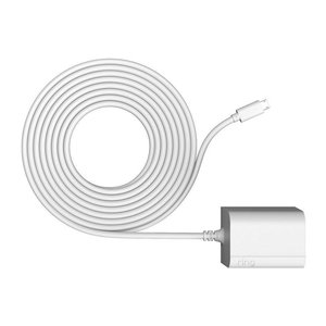 Ring Power Adapter for Stick Up Cam Plug-In, Indoor / Outdoor, White (B07VYPXDLL)