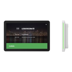 Logitech 952-000094 10" Tap Scheduler for Meeting Rooms, White