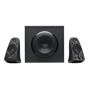 Logitech 980-000402 Z623 THX Certified 2.1 Speaker System, 200W RMS Power, Deep Bass, Black