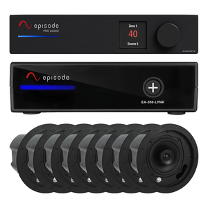 Episode EA-COM-EBMS-BND-SM Ensemble audio commercial Business Music Solution, petit, noir
