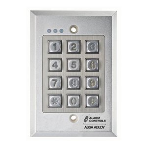 Alarm Controls KP-200 Weatherproof Dig Keypad, Flush Mount