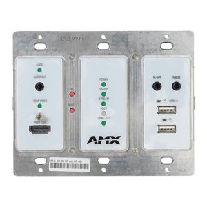 AMX N26D012 N2600 MWC 4K60 4:4:4 Decoder Wall Plate