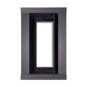 AMX AMX-FG560-01B-NA HPX-600 HydraPort Series 6-Module Table Connectivity Enclosure with US Power Outlet, Black