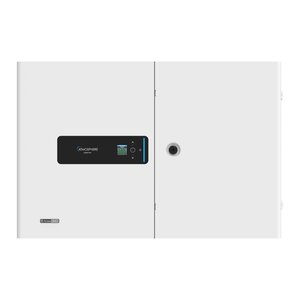 AtlasIED AZMP8-DW Atmosphere 8-Zone Signal Processor with 1200W Amplifier and Dante in All-in-One Wall Mount Cabinet