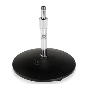 AtlasIED DMS7 Drum Miking Stand with Height Adjustment, 9"-12" Table to Top of Threads, Chrome
