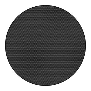 AtlasIED FAP43T-BEGR 4.5" Coaxial In-Ceiling Speaker, 32W 70V/100V Transformer, Ported Enclosure, Safety First Mounting System, and Round Edgeless Grille, Black