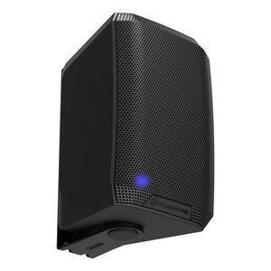 AtlasIED FS-4D-B Dante PoE 4" FS Series Surface-Mount Loudspeaker, Black
