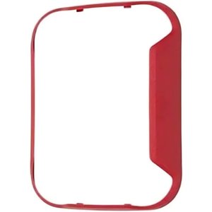 System Sensor BZR-P L-Series Plain Bezel for Wall-Mount Horn Strobe, Works with SRL, SPSRL, HRL Models, Red