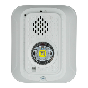 System Sensor P2WLED-P Series 2-Wire Indoor Strobe Wall with LED, Non-Label, 2W, White