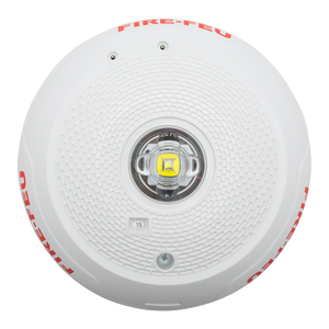 System Sensor SCWLED-B Bilingual Strobe, Ceiling, White