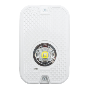 System Sensor SGWKLED-P L-Series Outdoor Compact Wall-Mounted LED Strobe, "PLAIN", White