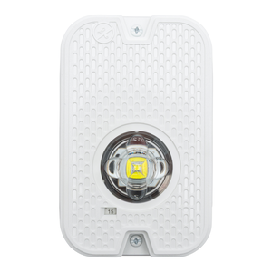 System Sensor SGWKLED L-Series Outdoor Compact Wall-Mounted LED Strobe, "FIRE", White