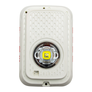 System Sensor SGWLED Series Compact Wall Strobe with LED, FIRE Label, White