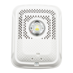 System Sensor SPSWLED-P Speaker Strobe LED, Wall Plain, White