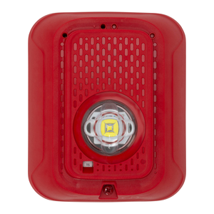 System Sensor SRLED-P L-Series Wall-Mount Strobe with LED, Red