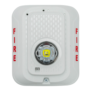 System Sensor SWLED L-Series Wall-Mount Strobe with LED, White