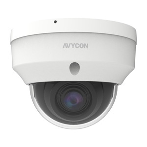 AVYCON AVC-TV51F28 5MP HD-TVI Vandal Dome Camera, 2.8mm Fixed Lens