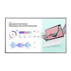 LG Pro 49UH5J-H Digital Signage Display, HDMI (3), DP, DVI-D, Audio IN,RS232C In/Out, Black