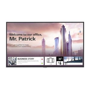 LG Pro 65UH5J-H 65" New High Haze UHD Standard Signage, Built-in Speaker, 500 cd/m2, Black