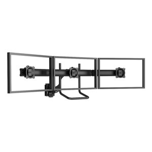 Chief K4S310B Kontour K4 Series 3x1 Focal Depth-Adjustable Array Display Mount for 10-24" Monitors, TAA Compliant, Black
