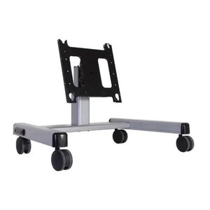 Chief PFQ2000B Confidence Monitor Cart, 2' Height, Mobile Design, Ideal for Digital Signage and Conferencing, Black