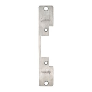 Camden CX-ESP3 Series 20 Faceplate for Hollow Metal Door, 6-7/8"x1-1/4", Stainless Steel