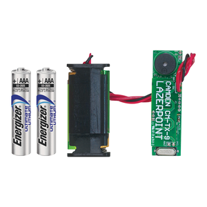 Camden CM-TX9-L2 Wall Switch Transmitter with AAA Lithium Batteries, 915 MHz