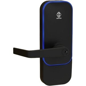 Centrios CEE100TD-AU-BSP-PARA-KR Exit Trim, Augusta, PARA, Black Suede Powdercoat