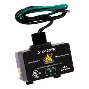 ditek dtk-120hw 120vac surge protective device image of dk-120hw