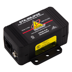 DITEK DTK-MRJPOE RJ45 Female In/Out PoE Surge Protector