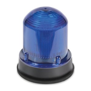 Kidde 125LEDFB24DB Battery Powered LED Strobe Light with Adjustable Locking Magnet Base, Clear and White Lens