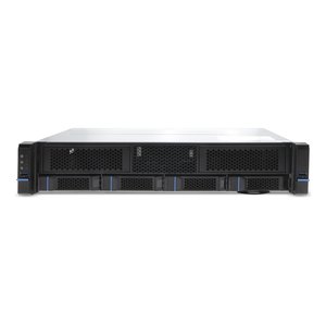 Exacq IP08-16T-2AW-E A-Series IP 2U exacqVision NVR with 8 IP Enterprise Licenses, Windows 10 IoT Ent LTSC, Rackmount Sliding Rail Kit, Mouse and Keyboard, 8GB RAM, 16TB JBOD