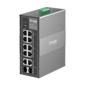 TP-Link IES210GPP Omada 10-Port Gigabit Industrial Easy Managed Switch with 6-Port PoE+ and 2-Port PoE++, 240W, DIN-Rail Mount