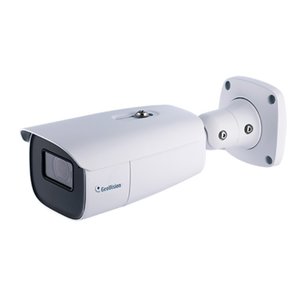 GeoVision GV-GBL12811 AI 12MP H.265 4.3x Zoom Super Low Lux WDR IR Bullet IP Camera, IP67, White