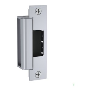 HES 1500C-BSP-LM 1500 Series Electric Strike 1LB Faceplate Kit for Latch Bolts with Lock Monitor, Black Suede Powder Coat
