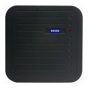 HID 5375AGN00-110315 MaxiProx Series Long-Range 125kHz Proximity Reader, Wiegand Interface, 11.8" x 11.8", Black