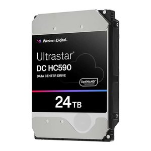 Western Digital 0F59373 Ultrastar DC HC590 Series 24TB Data Center HDD, SATA, 3.5"