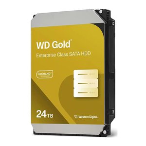 Western Digital WD241KRYZ Gold Series 24TB Enterprise Class SATA HDD, 3.5", 7200 RPM