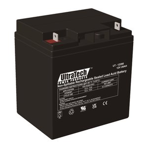 UltraTech IM-12280NB 12V 28AH Sealed Lead Acid Battery, NB Terminal