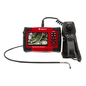 Triplett BR750 5" Display with High Definition Articulating Videoscope, 6mm Camera, 1m Cable