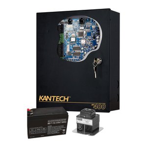 Kantech EK-4 KT-4 Expansion Kit with Controller, Transformer and Battery (Replaces EK-400)