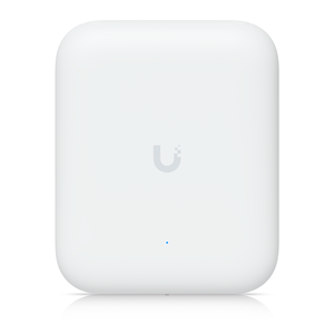 Ubiquiti U7-OUTDOOR-US Wi-Fi 7 Access Point 2.5 GbE, IPX6 Weatherproof, Dual Antenna Design, 5,000 sq ft (465 sq m) Coverage, 10 GbE Uplink
